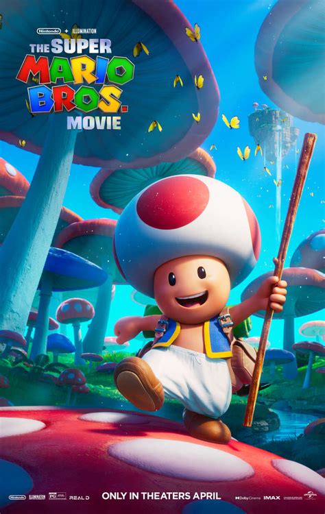 super mario bros movie toad|toad was happy mario movie.